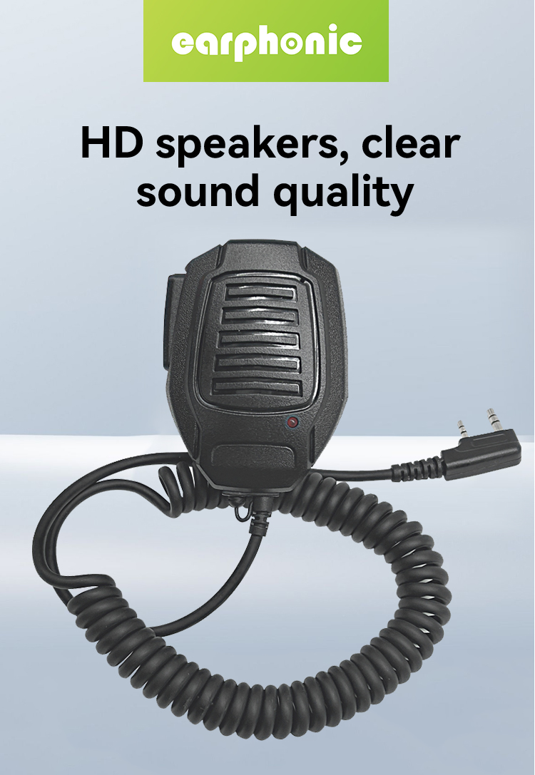 Walkie Talkie Speaker Microphone